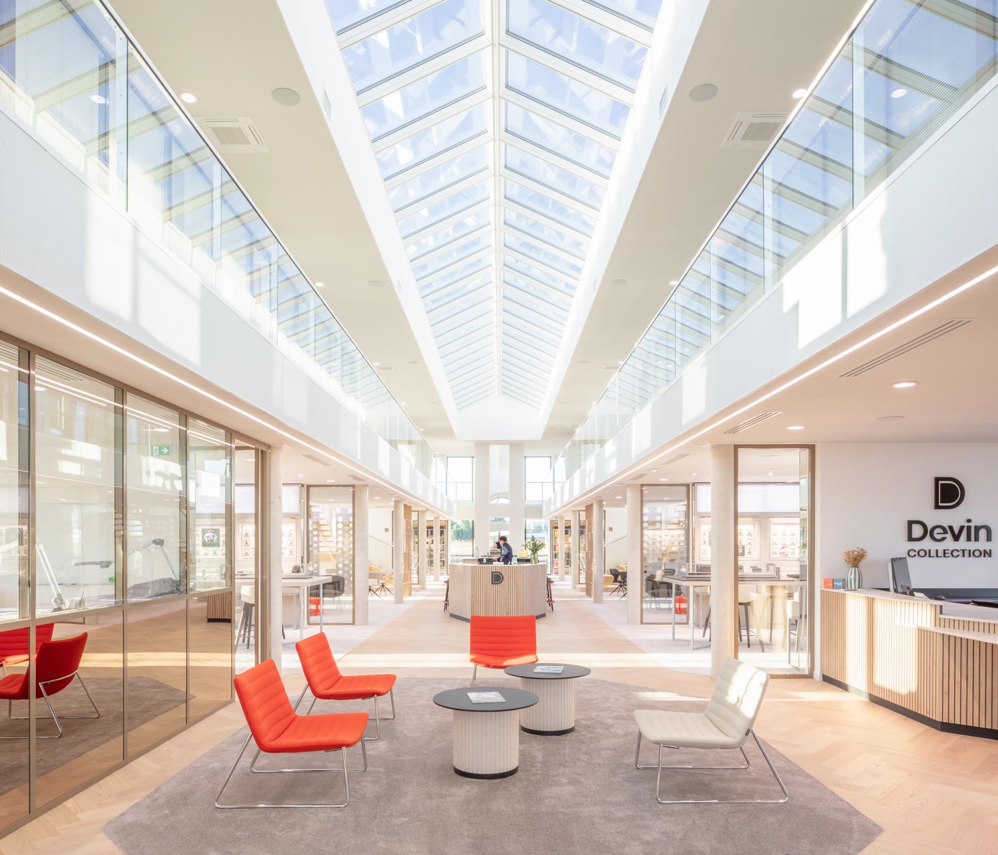 Verrière modulaire VELUX (VMS) installée en boutique